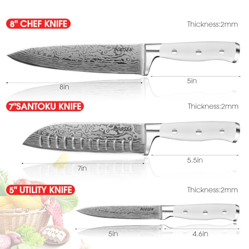 Listado de Cuchillo chef del mes. 20 cuchillo chef marca BOOSEN (2)