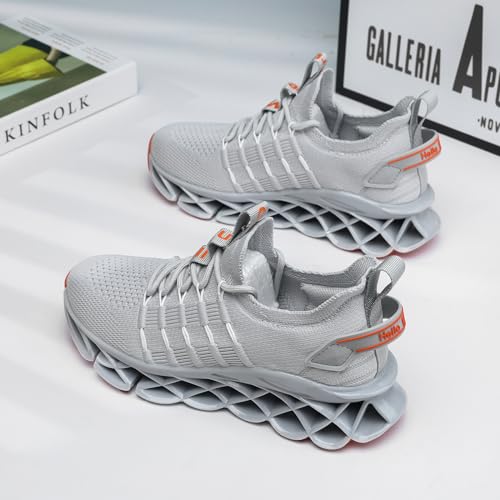 DUDHUH Women's Fashion Sneakers Womens Shoes Slip On Work Casual Comfortable Gym Walking Shoes for Women 5