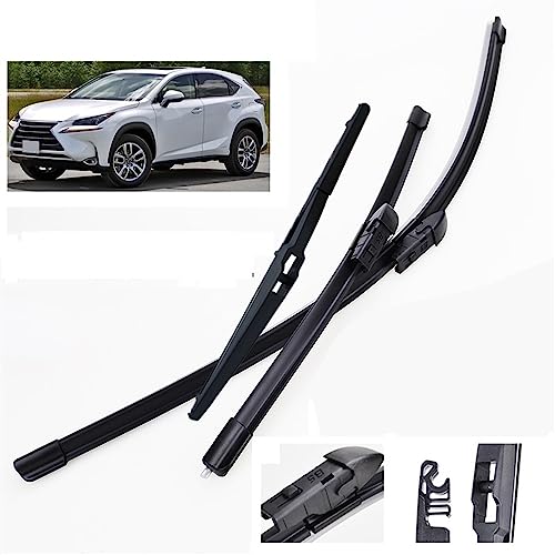 Essuie-glace automatique Lexus NX 2014-2019 anti-grincement lot de 3 balais