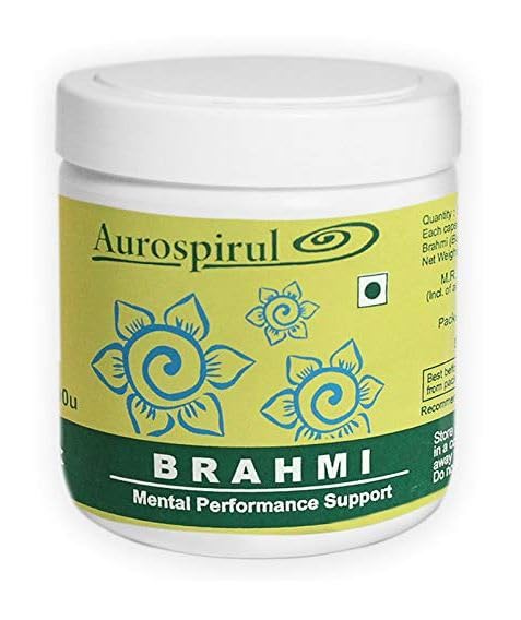 Aurospirul Organic Certified Brahmi - 500 Veg Capsules (Pack of 1) (B0CWNTK6YB) Amazon Price History, Amazon Price Tracker