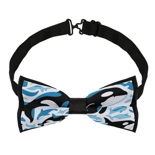 Men's Classic Bow Tie - Adjustable Length for Weddings & Parties3