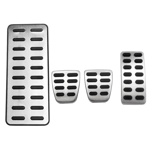 Foot Pedal Pads Pedales De Reposapiés Para Coche Acelerador Combustible Freno Embrague Cubiertas Para Creta IX25 HB20 I20 IX20 Matrix Accent No Drilling Footrest(Footrest and MT)