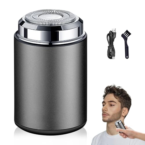 Head Shaver for Bald Men, Men's Electric Shavers, 2024 Upgraded Electric Mini Shaver, Waterproof Bald Razor, Hair Shavers for Men, Wet and Dry Shaver (B)
