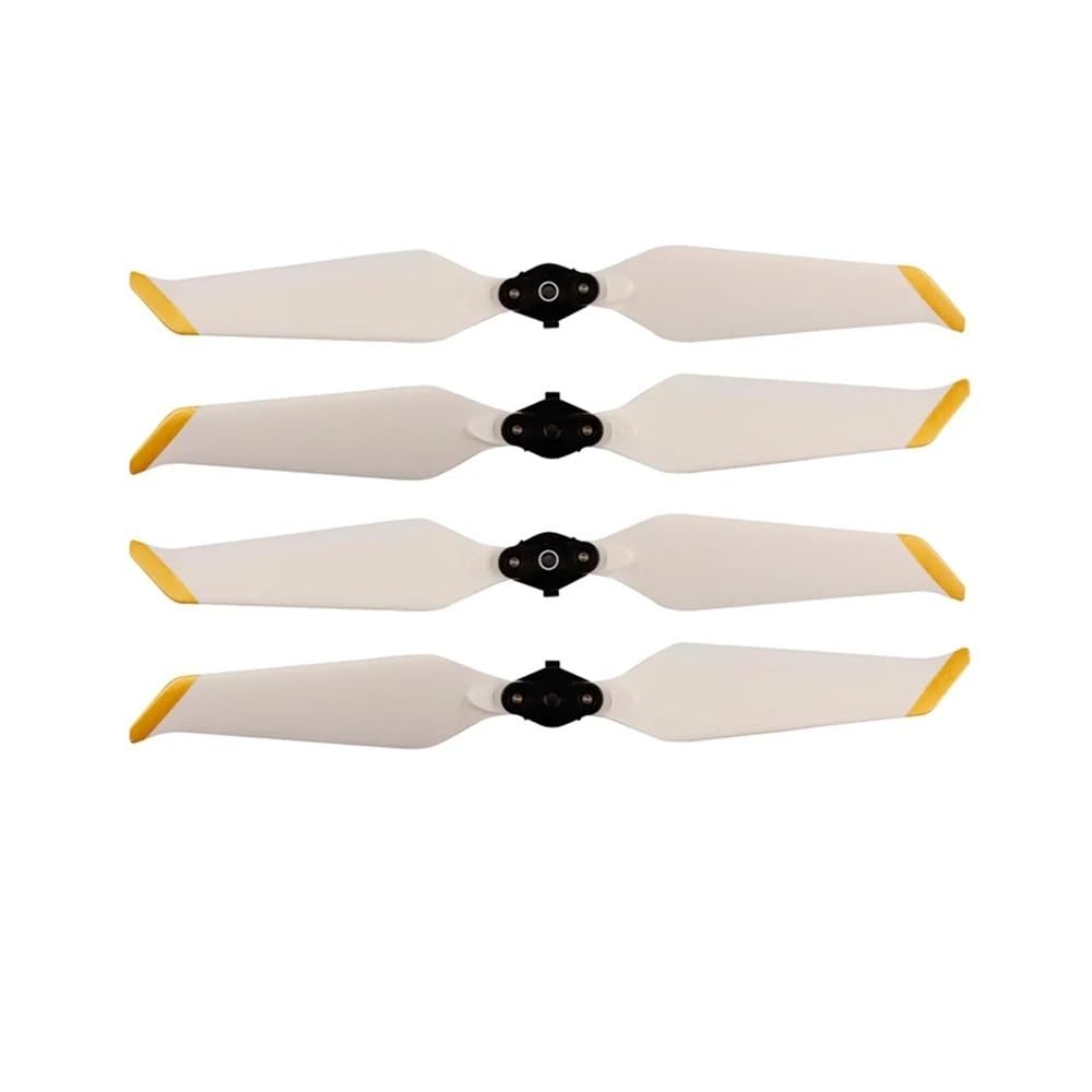 Hélice Basse Pliable pour Drone 2 Pro Zoom 8743 White Gold 4 Pèces