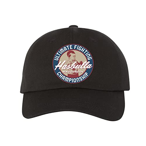 Casquette UFC Hasbulla classique noire en coton taille unique pour homme
