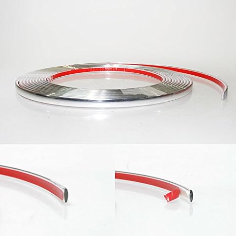 6mm Chrome Styling Strip Trim Car Van Truck Pickup Boat - 3 metre Tuning Cover