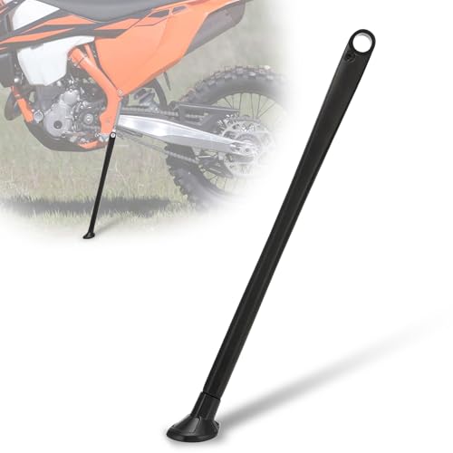 Bequille moto en aluminium CNC noir anodisé haute précision pour EXC-F