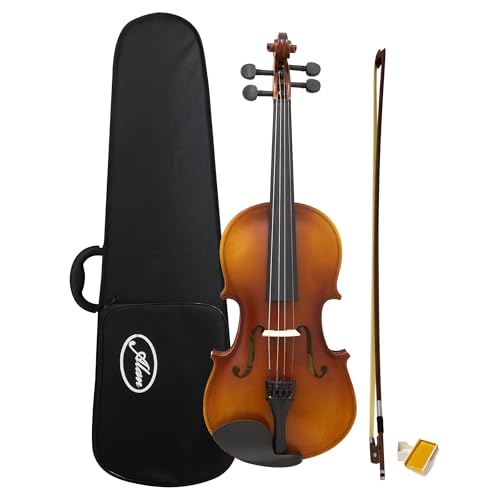 Alan, Viola Clássica Envelhecida AL 1310 4/4 E Alan Com Case Arco Breu Cavalete