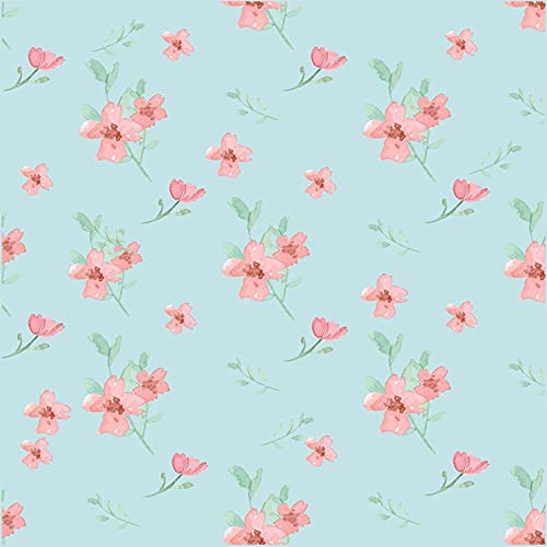 Papier peint fleurs abstraites Magic-Stick 312x219 cm - 3