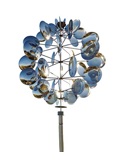 Wind Dancer Univers 56 – Wonderful Decorative Summer Gift for keen gardeners Wind Chime, Außendeko, 18th 21st 30th 40th 50th 60th 70th 80th 90th Birthday Gifts, Mother's Day Wind Chime Outdoor Decorations. Top Quality.