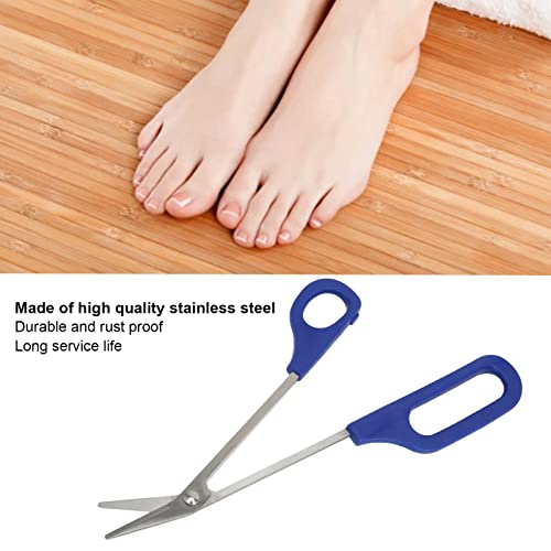Toe Nail Clippers, Long Handle Toenail Scissors for Thick Ingrown Toenails, Toenail File for Seniors Disables Thick & Ingrown, Stainless Steel Toenail Cutters, Pedicure Nail Tool Set - Image 3