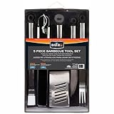 Mr. Bar-B-Q 5-Piece Stainless Handle Barbeque Tool Set