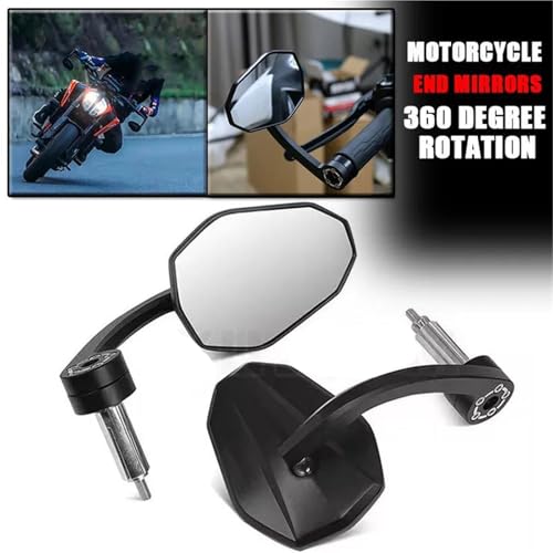 Espejos de manillar CNC para rutas de fin de semana con tu Harley Davidson 2