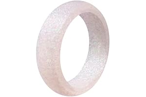 silvadore Women's Rubber Silicone Ring: Enduring Engagement Protector for Active Lifestyles