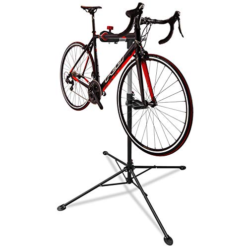 London Sunshine Bike Repair Stand Foldable Bicycle Maintenance Tool with Telescopic Arm Clamp