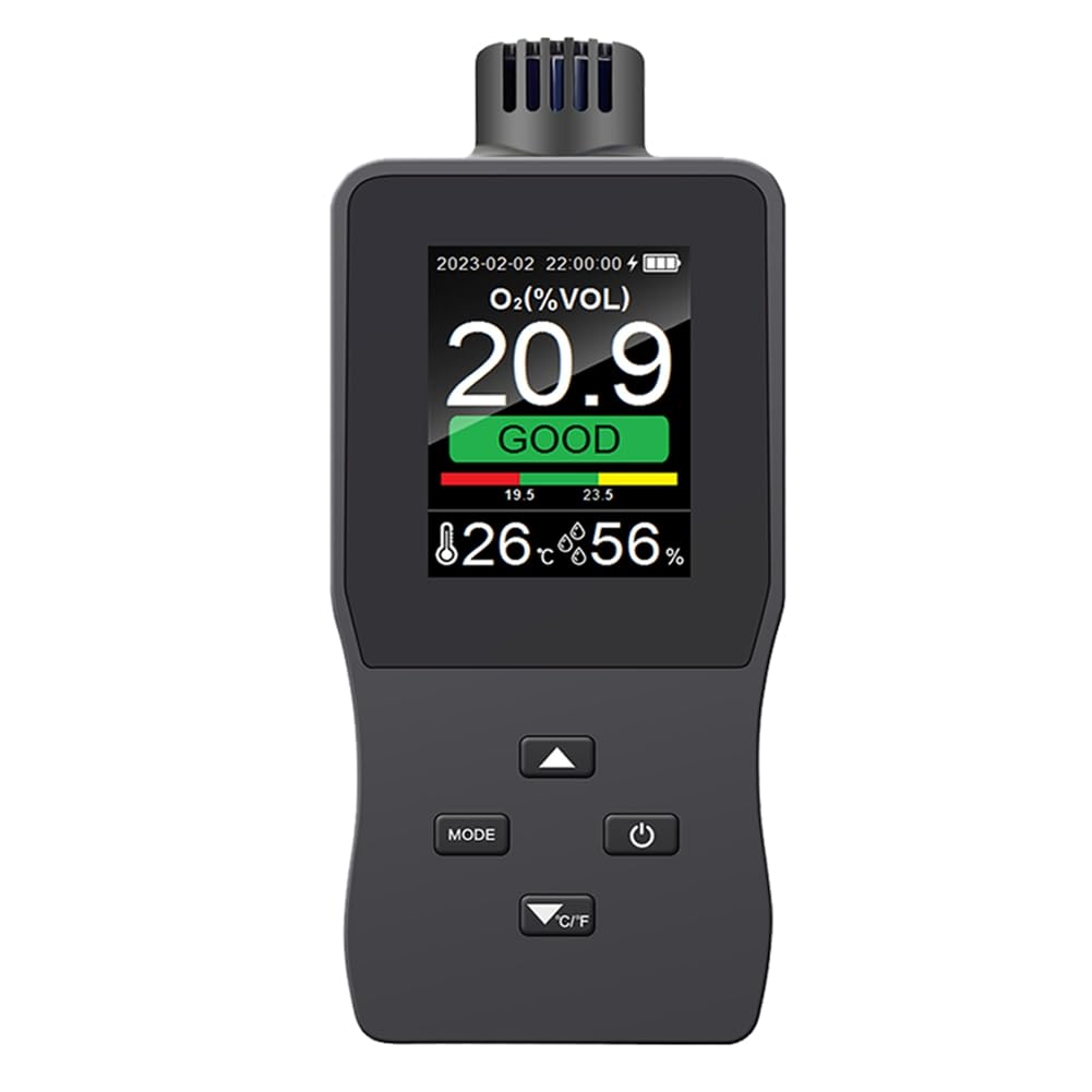 Oewwthy Handheld Oxygen Concentration Detector Digital Oxygen Detector Oxygen Detector Oxygen Test