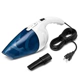 Koblenz Aspiradora de Mano HV-120 KG4, 400W, para Auto, Funcionamiento Sin Bolsa, Cable de 3m, Color Azul