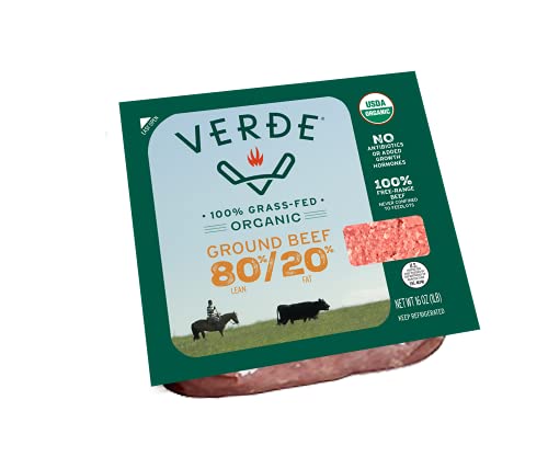 Reviews For Verde Farms Organic 100 Grass Fed Ground Beef 80 20