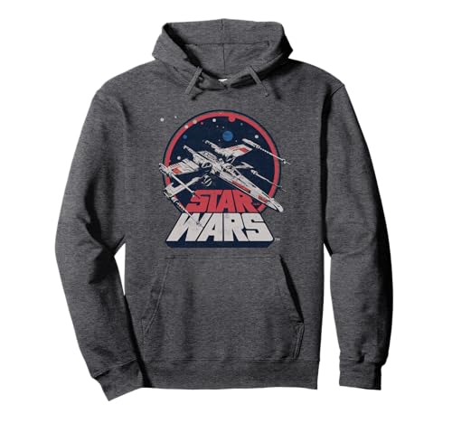Star Wars X-Wing Starfighter sweat à capuche chaud pour éviter le froid avec style rétro