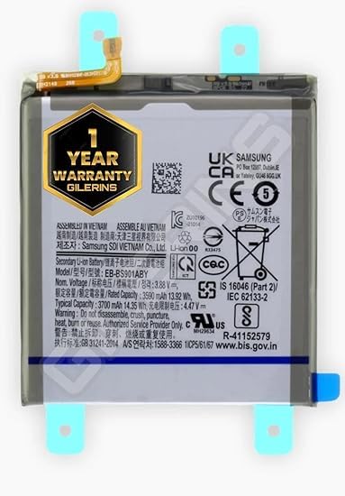 Image of Original EB-BS901ABY Battery for Samsung S22 5G SM-S901B Battery with 1 Year Warranty**** (V264)