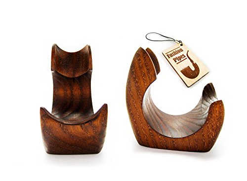 New Wooden Pipe Stand Rack Holder for Tobacco Pipe - Smoking Pipe. Handcrafted by Fashion Pipes