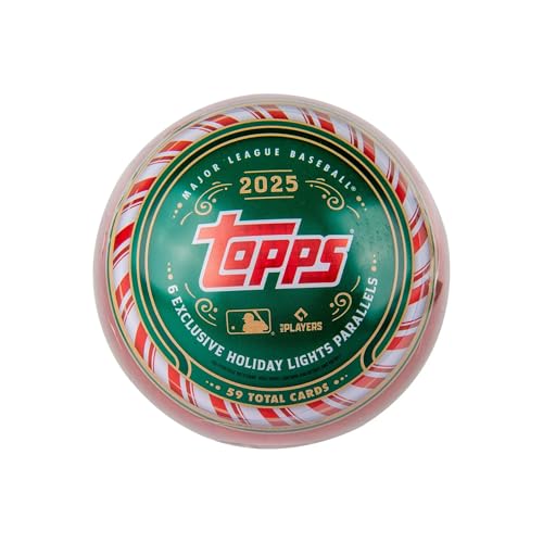 2025 Topps MLB Holiday Baseball Trading Card Tin