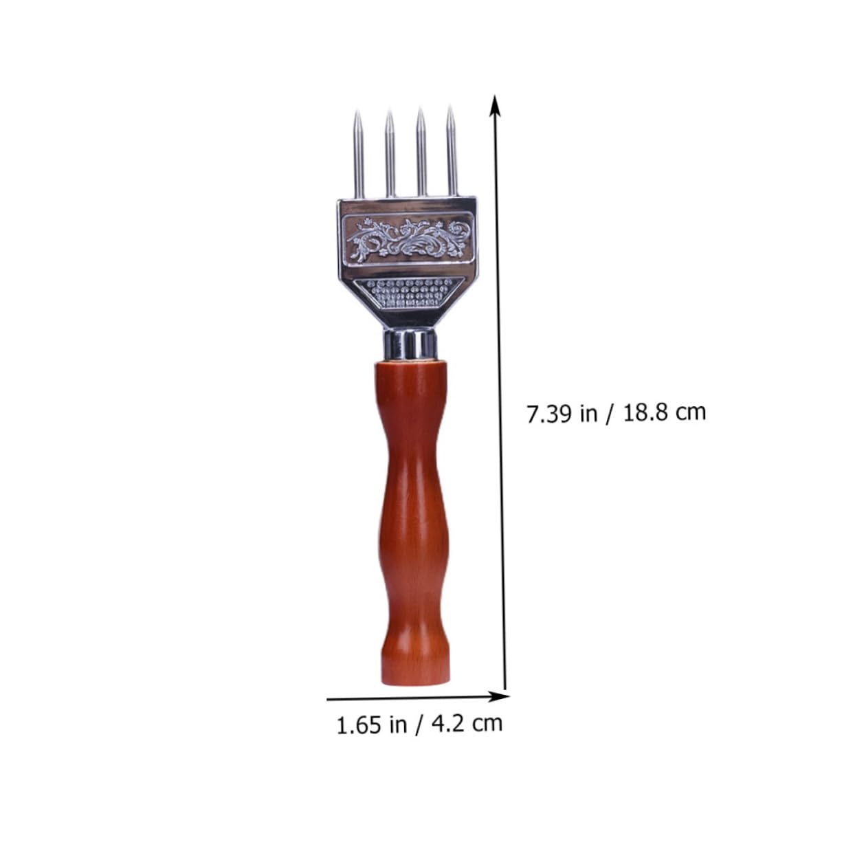 GLEAVI 2 Piezas Picahielos Inoxidable Madera Triturar Hielo Herramienta Manual Bebidas Frías y Cócteles Casa o Bar