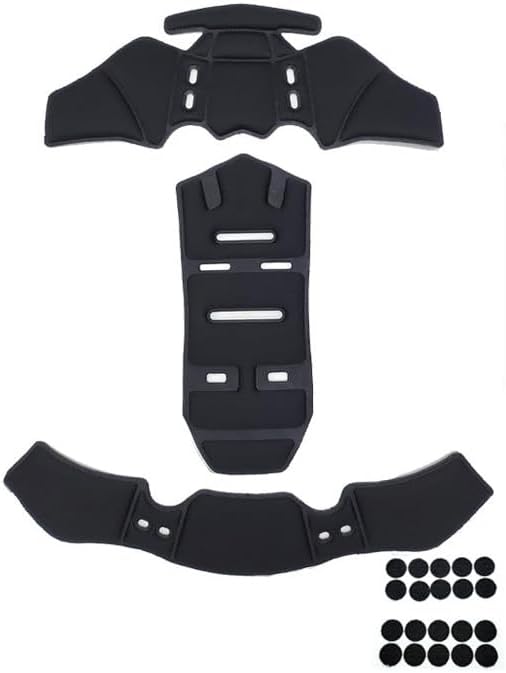 Motorcycle Helmet Liner for AGV K1 S K3 SV K5 S K6 Carbon K6 S, Removable Interior Padding Replacement, Soft Foam Pad Set, Easy Installation for Daily Riding,A Black