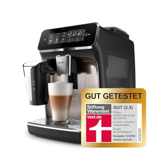 Philips 3300 Series Kaffeevollautomat Schwarzchrom