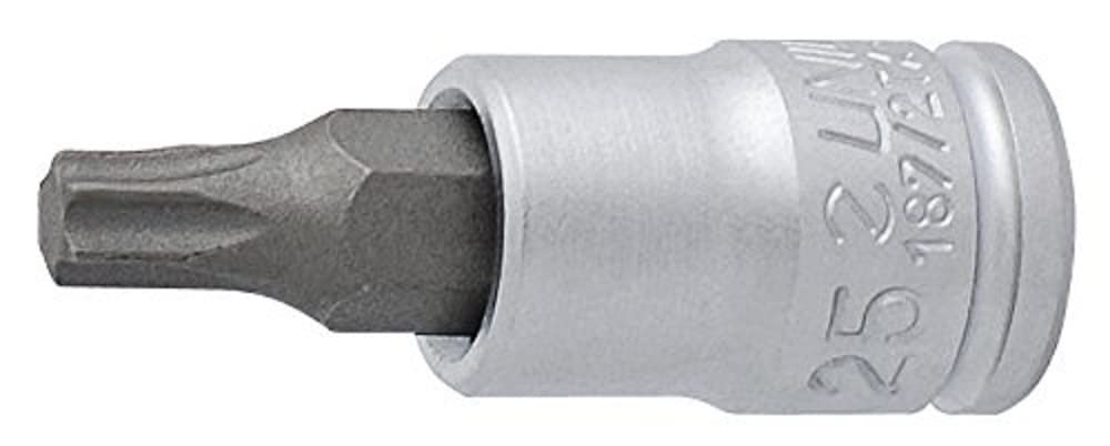 (Tx 40) Unior Screwdriver Socket With Tx Profile 1/4 Inch 3838909079103