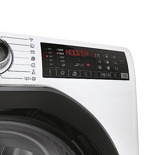 Hoover H-WASH 350 H3WPS6106TAMB-S Waschmaschine/Energieeffizienzklasse A/Füllmenge 10 kg/Eco-Power Inverter Motor/Power Care System/ActiveSteam/Wi-Fi + Bluetooth / 16 Programme