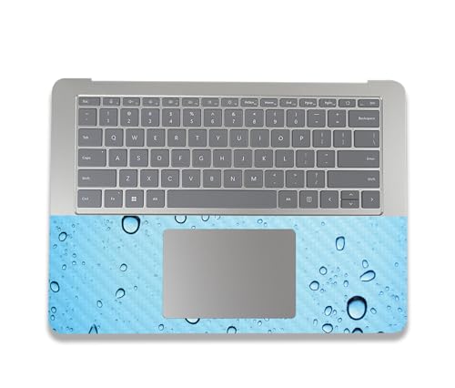 Image of MightySkins Carbon Fiber Skin Compatible with Microsoft Surface Laptop Studio 2 (2023) Full Wrap Kit - Rainy Day | Protective, Durable Textured Carbon Fiber Finish | Easy to Apply | Made in The USA
