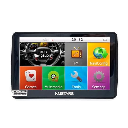GPS KMSTARS Poids Lourd Camion ET Camping Europe AS 24 7 Pouces HD 2025 Gratuite A Vie GPS fiable à 100% Tester Ancien Chauffeur SAV français