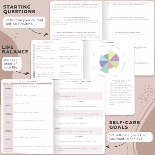 Clever Fox Self-Care Journal PRO – Wellness & Daily Reflection Notebook – Mental Health, Meditation & Mood Journal for Women, 18 x 25.5cm (Rose Gold) - Image 3
