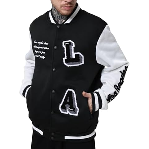 SOLY HUX Men's Varsity Jacket Cover