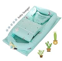 Algopix Similar Product 9 - DOLDOA Baby Lounger for BedPortable