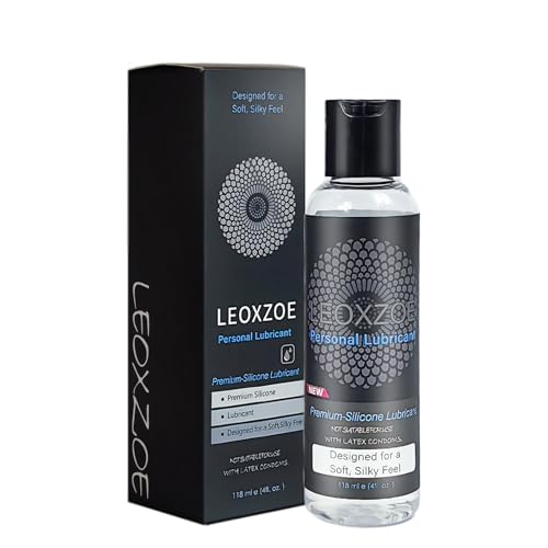 Silicone-Based Personal Lube 118ml Long-Lasting Silky Smooth & Non-Sticky Waterproof Intimate Lubrication Unflavoured Condom Compatible (Silicone-Based)