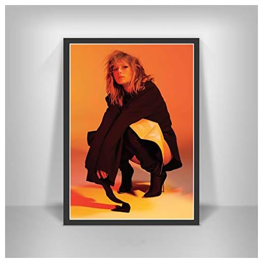 Taylor Alison Swift Album Reputation 2017 Skönhetsrum Sovrum Väggkonst Heminredning Bild Kanvasmålningsaffisch 50x70 cm (19.68x27.55 in) J-7052