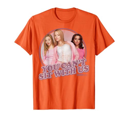 Mean Girls You Cant Sit with Us Graphic T-Shirt T-Shirt, Men, Orange, Small