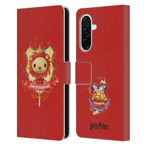 Housse cuir Samsung Galaxy A26 5G Harry Potter Gryffindor antichoc avec fentes cartes