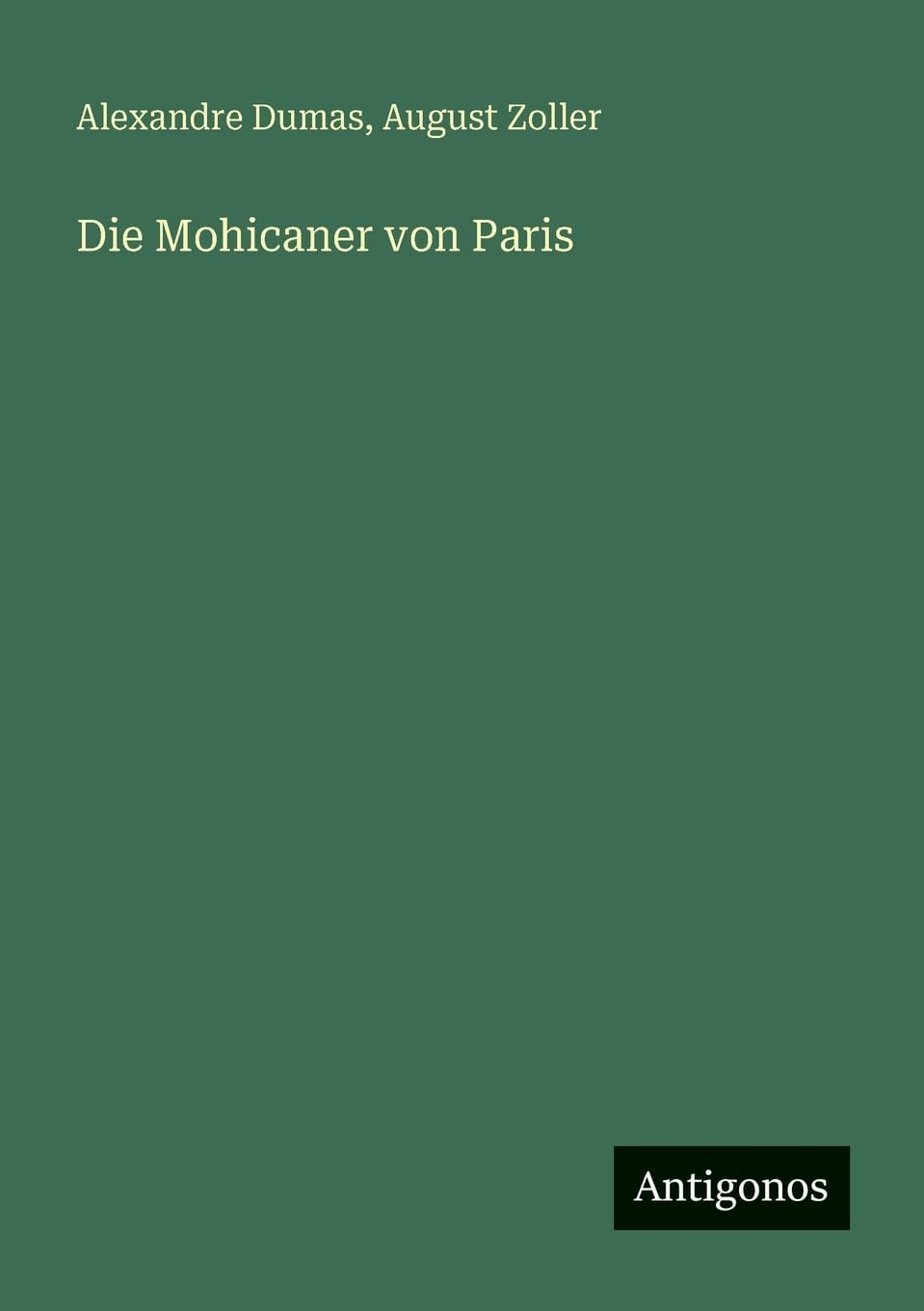 Die Mohicaner von Paris