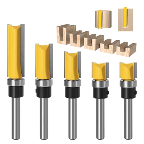 Trend Fresa professionale a due scanalature, gambo da 1/4