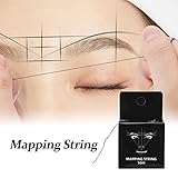 ATOMUS Rose Red Permanent Eyebrow Tattoo Machine Set Eyebrow Tattoo Pen Kit with 15pcs Needles Mapping String Pigment for Eyebrow Lip Eyeliner Tattoo Micro-blading - Image 7