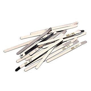 BIENKA 1 Jeu de Touches Kalimba 17 Notes for Bricolage Kalimba Mbira Thumb Piano Durable Metal Silver ou Finger… - Les Beatles, Paul McCartney, John Lennon, RIngo Starr, George Harrison BIENKA 1 Jeu de Touches Kalimba 17 Notes for Bricolage Kalimba Mbira Thumb Piano Durable Metal Silver ou Finger… – Image 7