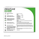 FRONTLINE Combo Hund S gegen Zecken, Flöhe & Haarlinge (kleine Hunde 2 bis 10 kg) - 3X Pipetten für bis zu 3 Monate Schutz - auch gegen Floheier, Larven & Puppen im Haushalt - wasserfest
