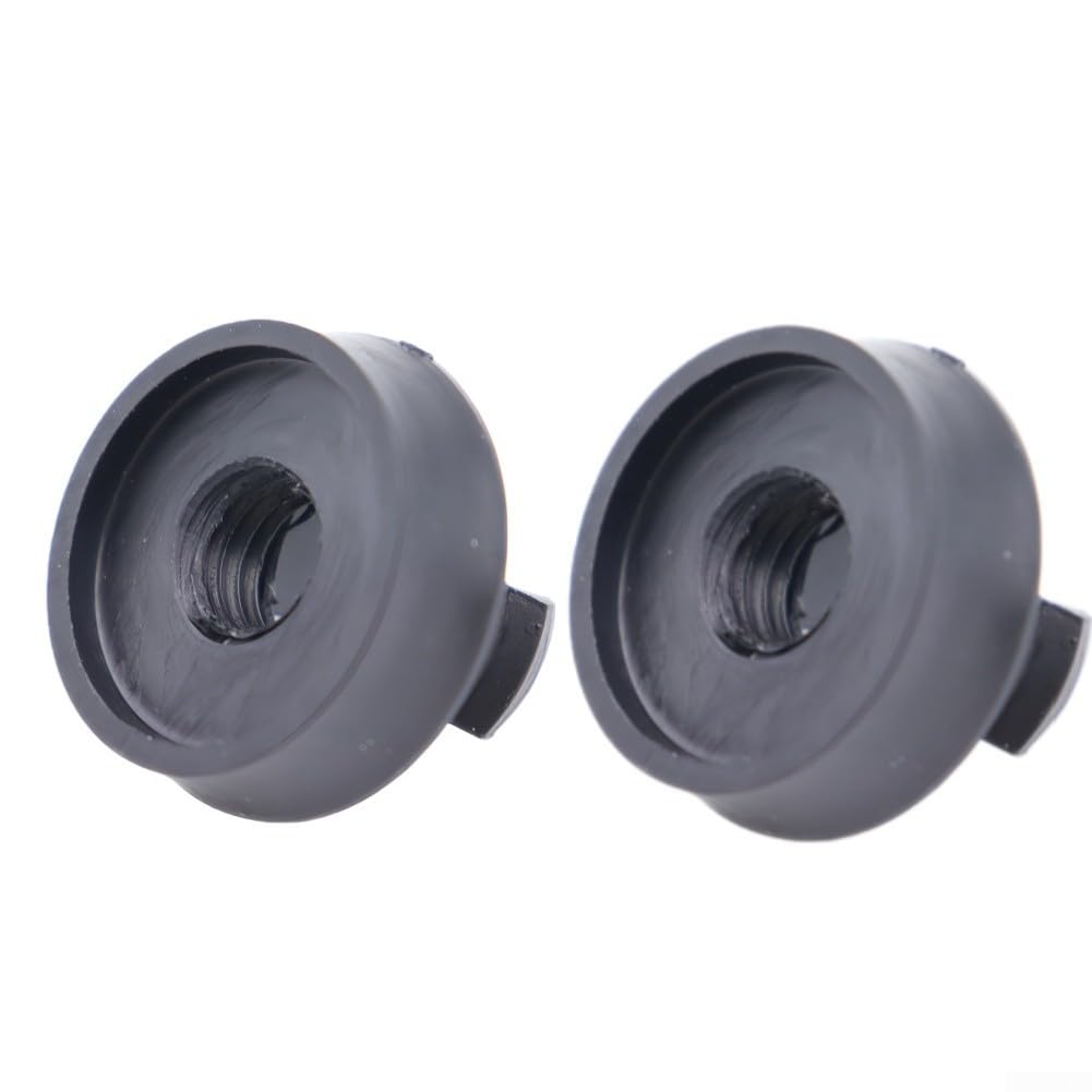 Gear Shift Knob Limiter for Honda, for Civic 2014–2023 Plastic Joystick Adapter Mounting Base, 2.7 × 1.8 cm, Black (2-Pack)