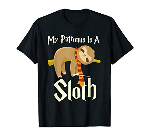 My Patronus Is A Sloth Cute Animal Wizard Lovers T-Shirt