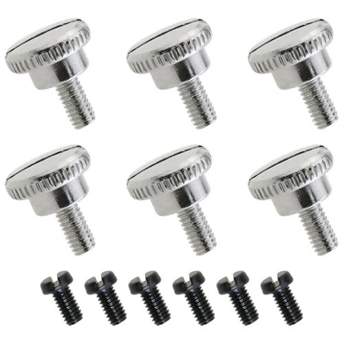 Juego de 12 tornillos metálicos para prensatelas de máquina de coser