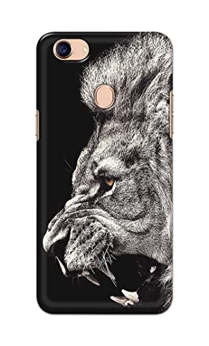 Image of Roaring Lion Hard Back Case Cover for Oppo F5 / Oppo F5 Youth /Oppo F5 Plus Back Cover -(J5) VNS2225