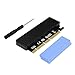 Produktbild Adwits PCI Express 3.0 x16 zu PCIe-basierte NVMe und AHCI SSD-Adapterkarte mit Kühlkörper, Passt M.2 (NGFF) Formfaktor mit Schlüssel M in Größe 2230/2242/2260/2280
